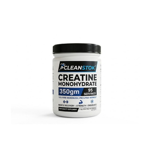 CLEANSTOK CREATINE MONOHYDRATE (350gm | 95 Servings)