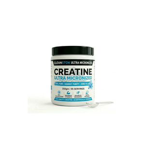 Cleanstok Ultra Micronized Creatine (350gm | 95 Servings)